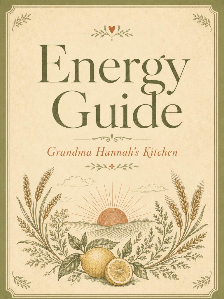 Energy Guide - Grandma Hannah's Kitchen cover